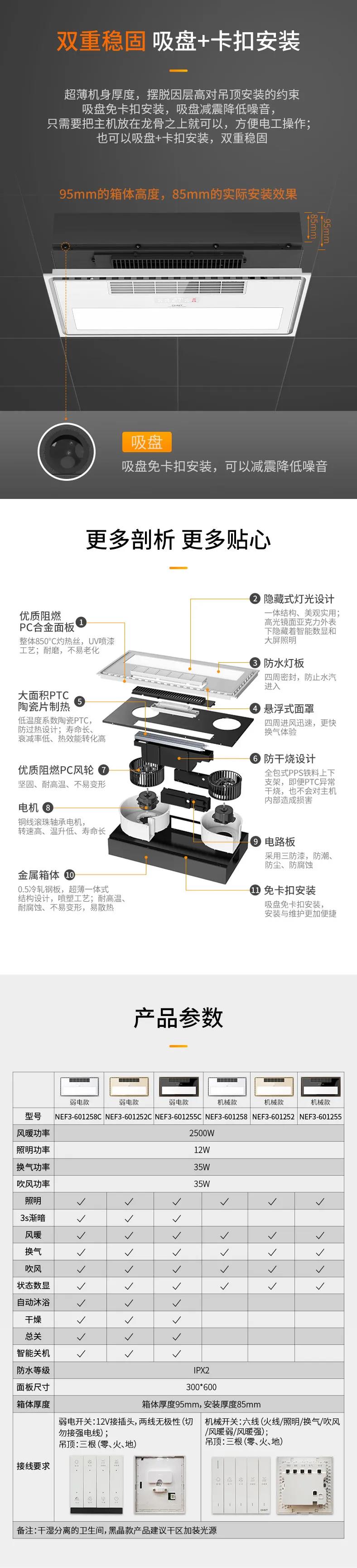 正泰鏡面浴霸新品上市：全鏡屏，實(shí)力派